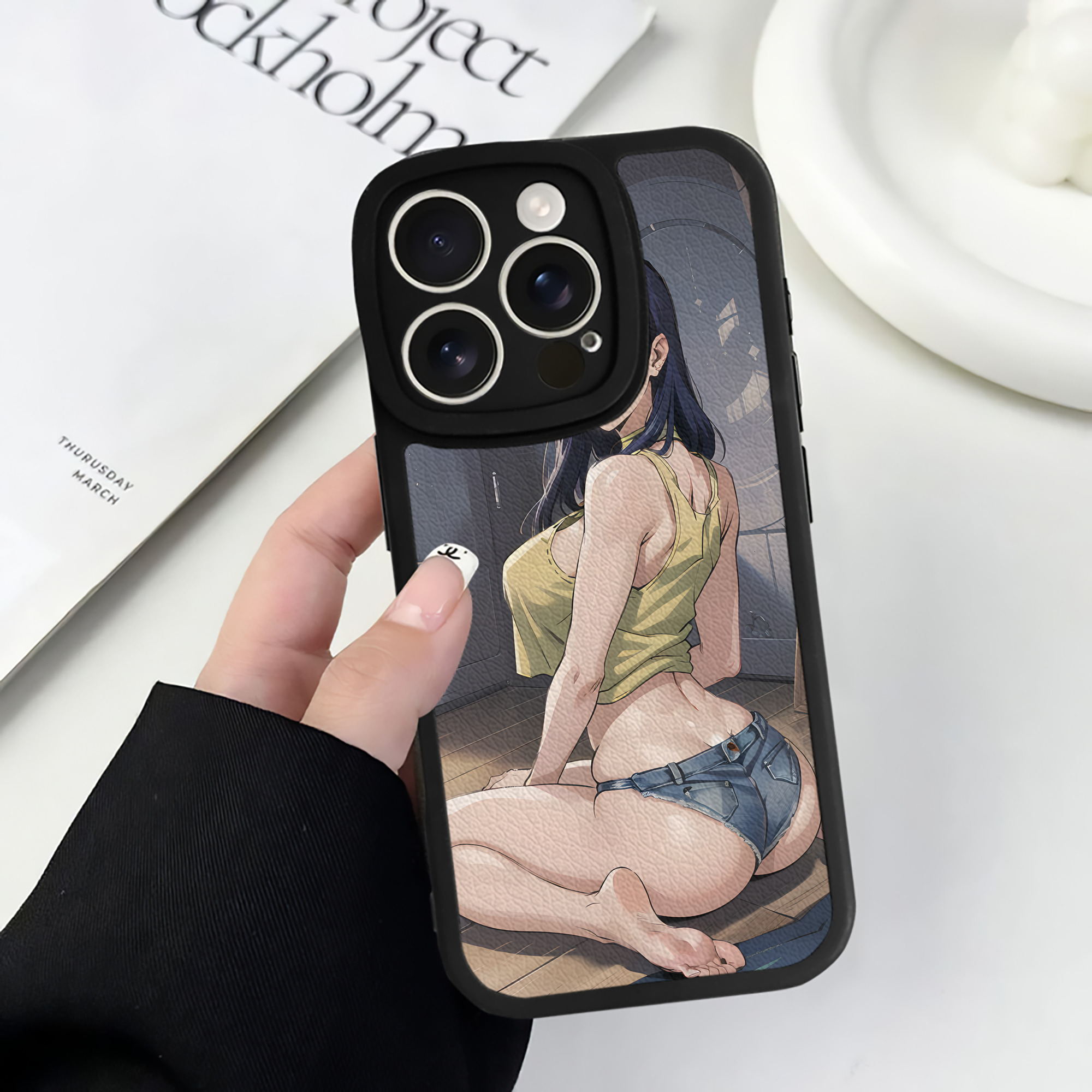 （画像用） EVA 新世紀エヴァンゲリオン 【iPhone 16シリーズ対応】シリコンスマホケース（レザー調） 材質：シリコン